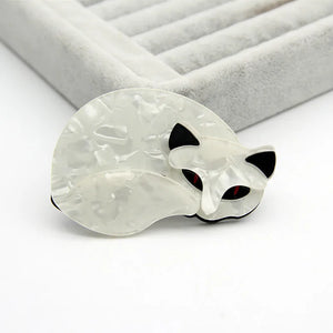 Animal Acrylic Brooch For Women Cartoon Plastic Animal Pins And Brooches