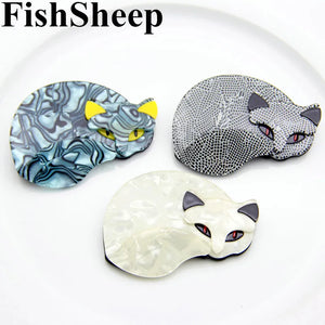 Animal Acrylic Brooch For Women Cartoon Plastic Animal Pins And Brooches