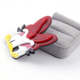 Acrylic Duck Bowknot Brooches Pins Cartoon Animal Large Brooch