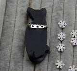 Acrylic Cats Brooches For Women Resin Animal Female Brooch And Pins Badges