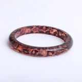 Leopard Resin Bangle Wide Cuff Acrylic Charm