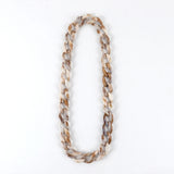 Vintage Resin Chain Collar Necklace for Women