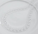 Rock Punk Acrylic Chain Necklace Mixed Chain Pendant Jewelry