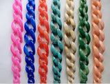 FishSheep Chunky Chain Choker Necklace for Women Boho Big Link Chain
