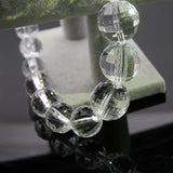 Acrylic Ball Choker Necklace Crystal Beaded Pendant Collar