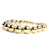 FishSheep Statement Big Ball Choker Necklace Punk Acrylic CCB Beads Pendants