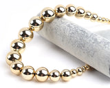 FishSheep Statement Big Ball Choker Necklace Punk Acrylic CCB Beads Pendants