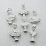 Abstract Effigy FishSheep Plaster Model Resin Brooches For Women