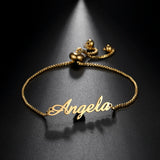 Fishhook Personalized Bracelet Name Bangle