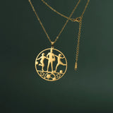 Soccer Necklace Fishhook Pendant Stainless Steel Jewelry