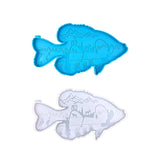 Fishing Desktop Ornaments Wall Pendant Silicone Mould for Epoxy Resin Casting