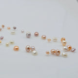 Baroque Pearl Necklace Multicolor Strand Dress Accessories