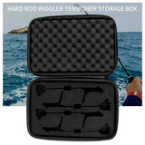 LED Illuminated Fishing Swinger Box Bite Alarm Hanger with Storage Case