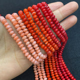 Abacus Coral Beads for Jewelry Making DIY