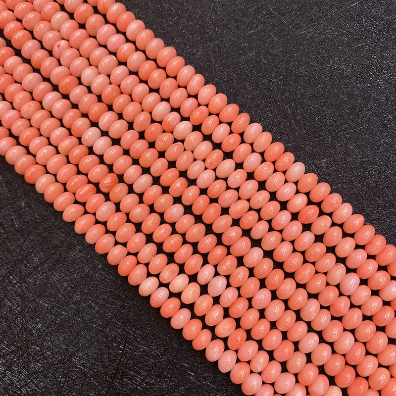 Abacus Coral Beads for Jewelry Making DIY