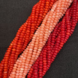 Abacus Coral Beads for Jewelry Making DIY