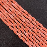 Abacus Coral Beads for Jewelry Making DIY