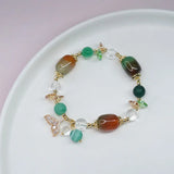Fishtail Agate Natural Stone Bracelets Women Jewelry