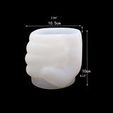 Silicone Mold for Epoxy Resin: Flower Pot Vase Holder