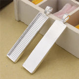 Rectangular cabochons Pendant Tray for DIY Making 5pcs
