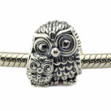 Sterling Silver Bracelet with Big Stone Cerise Charm