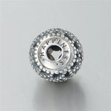 Sterling Silver DIY Beads for Bracelets - Happiness Charms 925 Silver Women Gift