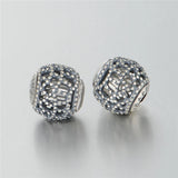 Sterling Silver DIY Beads for Bracelets - Happiness Charms 925 Silver Women Gift