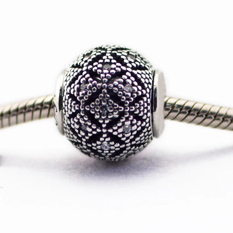 Compassion Beads for Jewelry Making Sterling-Silver Charms