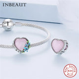 925 Sterling Silver Beads Bracelet with Charm Pendant