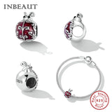 925 Sterling Silver Beads Bracelet with Charm Pendant