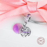 925 Sterling Silver Infinity Hearts & Stars Charms Beads for Women DIY Jewelry