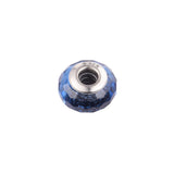 925 Sterling Silver Glass Charm Beads for DIY Jewelry Making