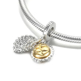 Durian King of Fruits Dangle Charms 925 Sterling Silver Beads