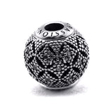 925 Sterling Silver Compassion Small Hole Charms Beads for Women Jewelry Making