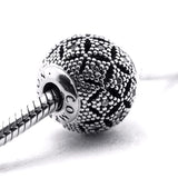 925 Sterling Silver Compassion Small Hole Charms Beads for Women Jewelry Making