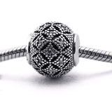 925 Sterling Silver Compassion Small Hole Charms Beads for Women Jewelry Making