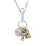 925 Silver New York Charm Bracelet Dangle Beads DIY Jewelry Gift