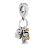 925 Silver New York Charm Bracelet Dangle Beads DIY Jewelry Gift