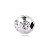 Dainty Bow Charm 925 Sterling Silver Beads DIY Jewelry
