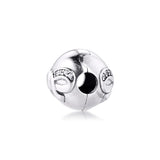 Dainty Bow Charm 925 Sterling Silver Beads DIY Jewelry