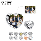 Sterling Silver Thankful and Star Heart Bead Bracelet Charms