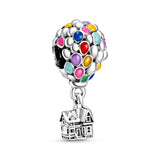 925 Silver Friendship Bracelet with Love Lock Pendant