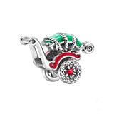 925 Silver Christmas Charm Bracelet DIY Kit