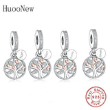 925 Sterling Silver Family Tree Bead for Women