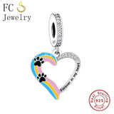 925 Silver Angel Wings Charm Bracelet Bead DIY