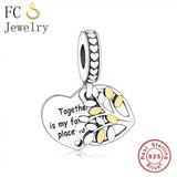 925 Silver Family Tree Of Life Charm Bracelet Bead