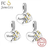 925 Silver Family Tree Of Life Charm Bracelet Bead