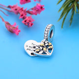 925 Silver Family Tree Of Life Charm Bracelet Bead