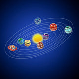925 Silver Solar System Galaxy Star Bead for Charm Bracelet