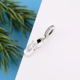 925 Sterling Silver Training Run Shoes Sneaker Charm Bead